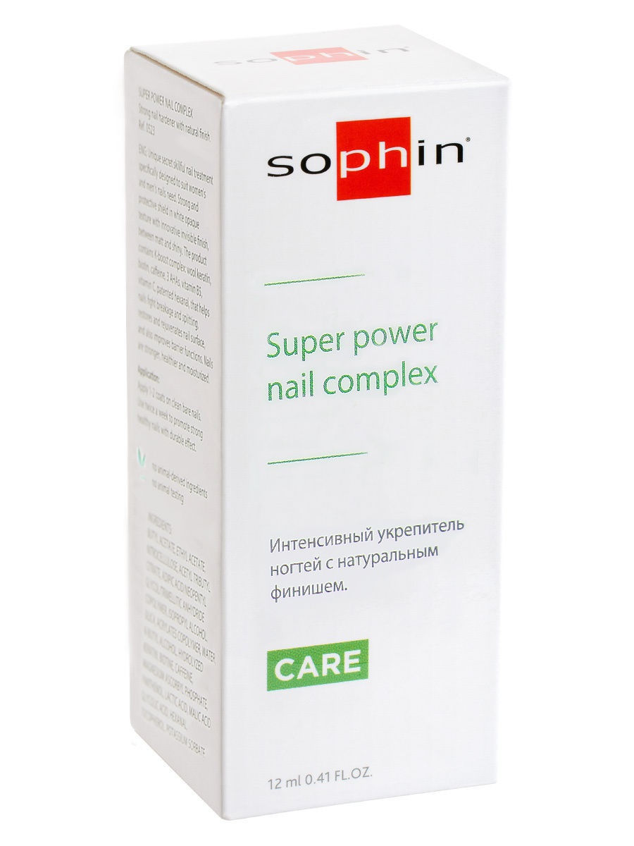 Sophin Интенсивный укрепитель ногтей с натуральным финишем